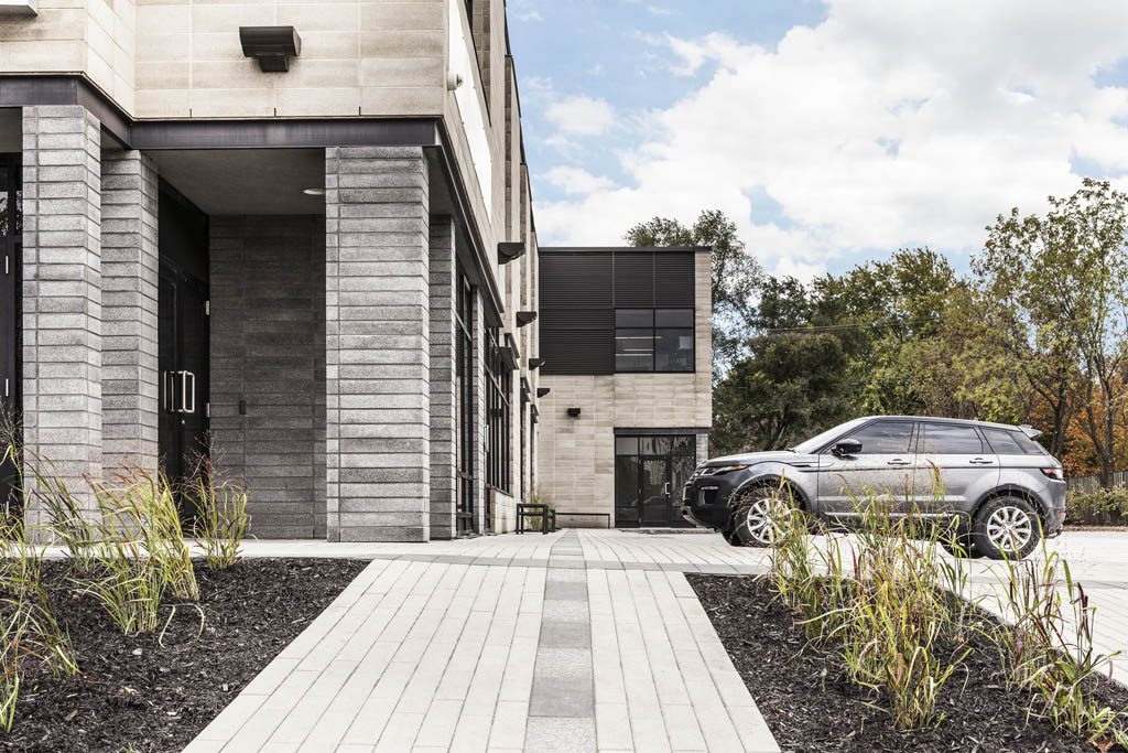 TechoBloc Triad Construction